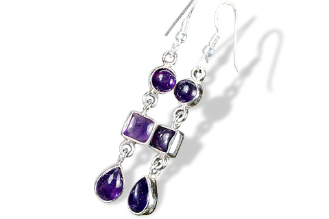 SKU 947 - a Amethyst Earrings Jewelry Design image