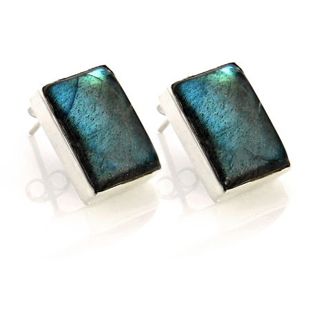 SKU 9499 - a Labradorite earrings Jewelry Design image