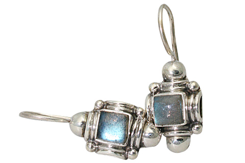 SKU 9527 - a Labradorite earrings Jewelry Design image