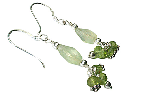 SKU 9570 - a Peridot earrings Jewelry Design image