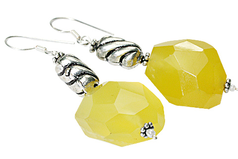 SKU 9711 - a Chalcedony Earrings Jewelry Design image