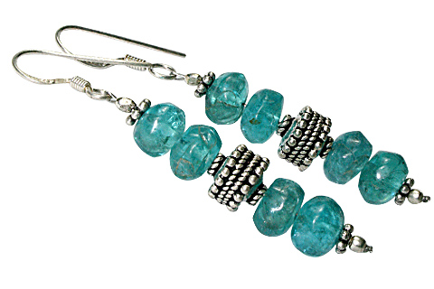 SKU 9725 - a Apatite earrings Jewelry Design image