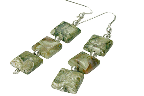 SKU 9764 - a Jasper earrings Jewelry Design image