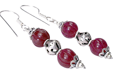 SKU 9772 - a Quartz earrings Jewelry Design image