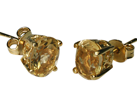 SKU 9922 - a Citrine earrings Jewelry Design image