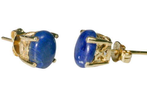 SKU 9924 - a Lapis Lazuli earrings Jewelry Design image
