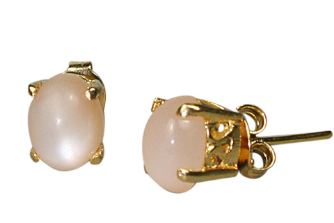 SKU 9957 - a Moonstone earrings Jewelry Design image