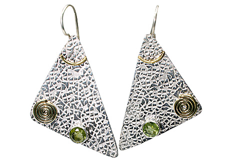 SKU 9985 - a Peridot earrings Jewelry Design image