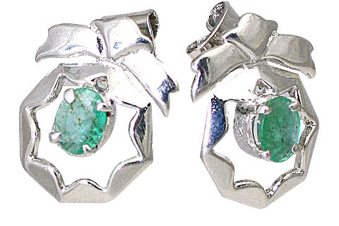 unique Emerald earrings Jewelry