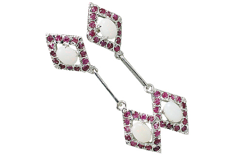 unique Opal earrings Jewelry