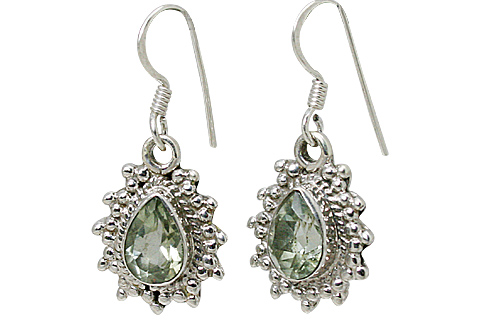 unique Green amethyst earrings Jewelry