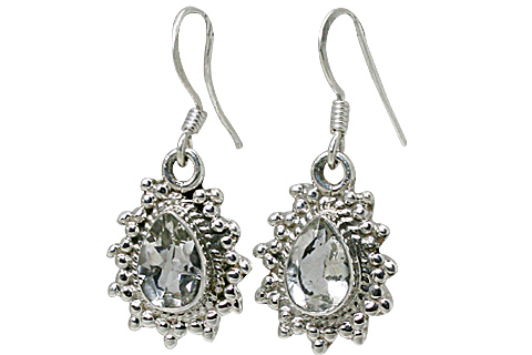 unique White topaz earrings Jewelry