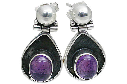 unique Amethyst earrings Jewelry