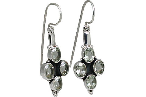 unique Green amethyst earrings Jewelry