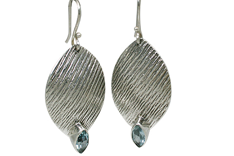 unique Blue Topaz earrings Jewelry