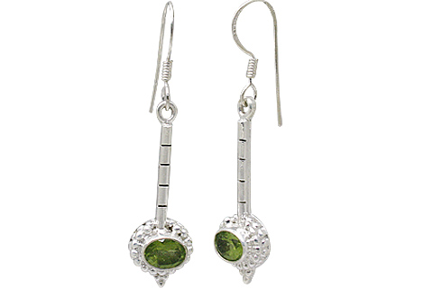 unique Peridot earrings Jewelry