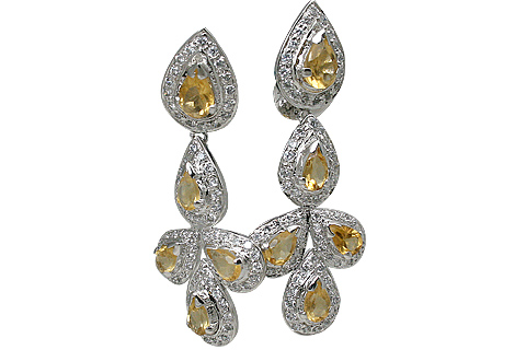 unique Citrine earrings Jewelry