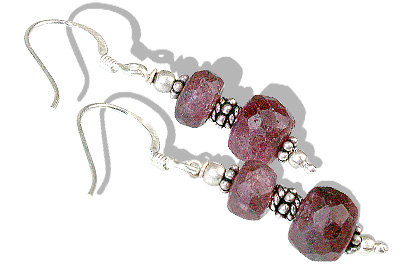 unique Ruby earrings Jewelry