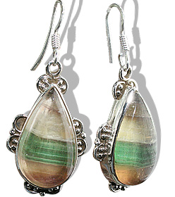 unique Fluorite earrings Jewelry