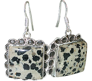 unique Dalmatian Jasper earrings Jewelry for design 12005.jpg