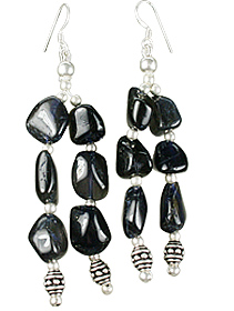 unique Iolite earrings Jewelry