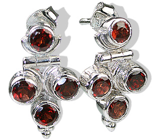 unique Garnet earrings Jewelry