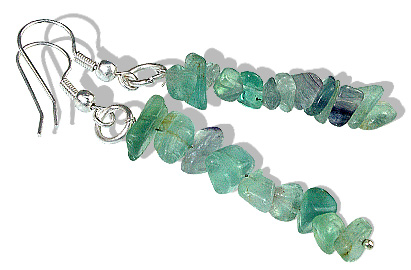 unique Fluorite earrings Jewelry