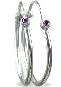 unique Amethyst earrings Jewelry