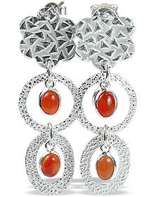 unique Carnelian earrings Jewelry