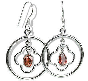unique Garnet earrings Jewelry