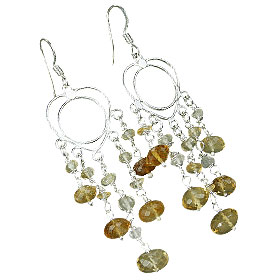 unique Citrine earrings Jewelry