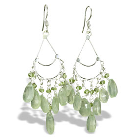 unique Prehnite Earrings Jewelry for design 14013.jpg