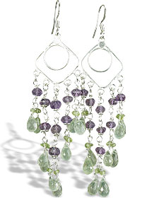 unique Prehnite earrings Jewelry for design 14020.jpg
