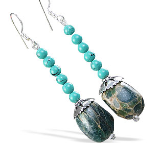 unique Turquoise Earrings Jewelry