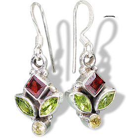 unique Multi-stone Earrings Jewelry