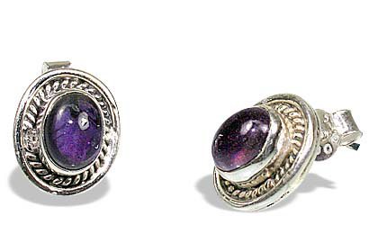 unique Amethyst Earrings Jewelry