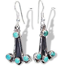 unique Turquoise Earrings Jewelry