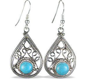 unique Turquoise Earrings Jewelry