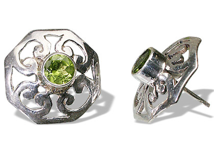 unique Peridot Earrings Jewelry