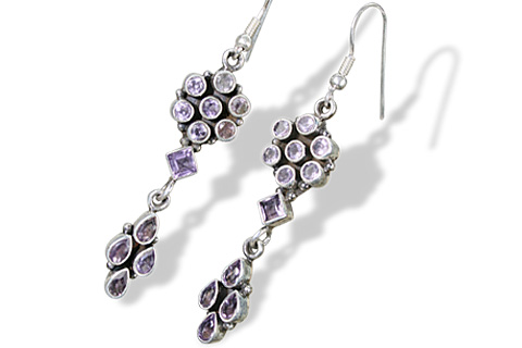 unique Amethyst Earrings Jewelry