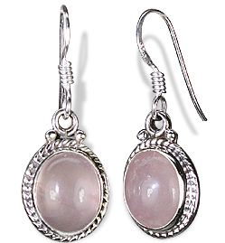 unique Rose quartz Earrings Jewelry for design 908.jpg