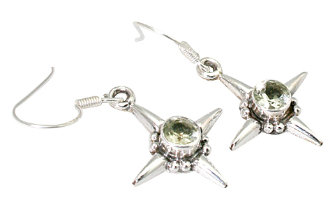 unique Green amethyst earrings Jewelry