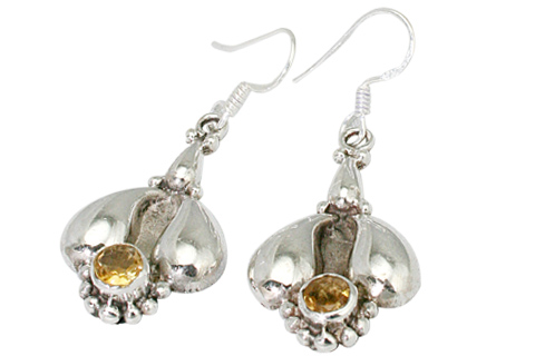 unique Citrine earrings Jewelry