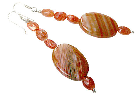 unique Sunstone earrings Jewelry