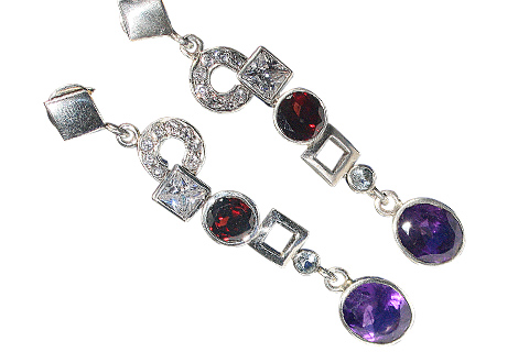 unique Multi-stone earrings Jewelry for design 9733.jpg