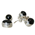 Design 10785: black onyx earrings