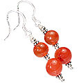 carnelian earrings