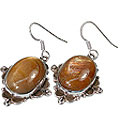 sunstone earrings