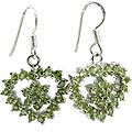 peridot earrings