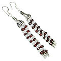 garnet earrings